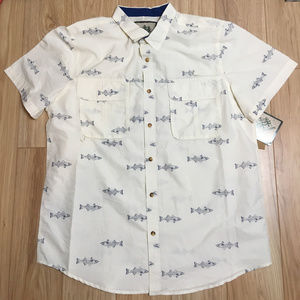 Tallwoods Element Wear XXLT White Fishing Shirt